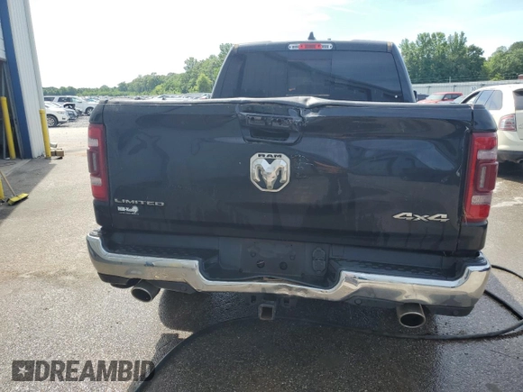 2023 Ram 1500 Limited with VIN 1C6SRFHT5PN522613, listed as a Copart auction lot 56722414 with Not provided miles and Non repairable. Bid and sale history available at DreamBid. Image 6.