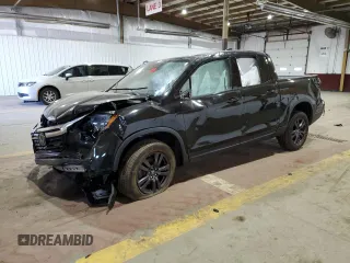 2020 Honda Ridgeline Sport with VIN 5FPYK3F16LB023763, listed as a Copart auction lot 71100094 with Not provided miles and Salvage title. Bid and sale history available at DreamBid. Image 1.
