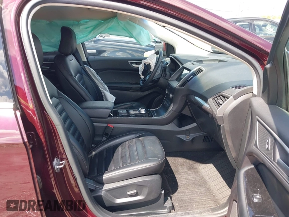 2020 Ford Edge SEL with VIN 2FMPK4J94LBA85551, listed as a IAAI auction lot 41994442 with 27,329 mi miles and . Bid and sale history available at DreamBid. Image 5.