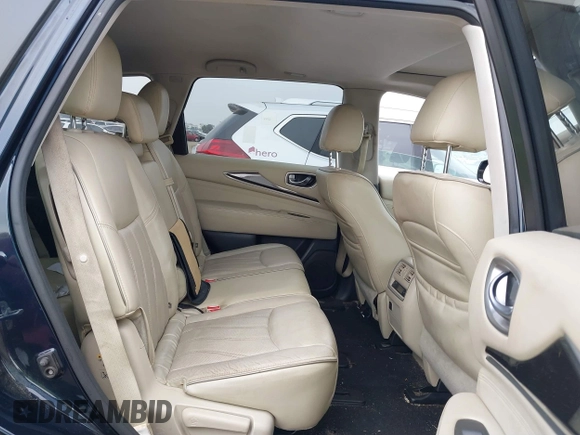 2017 Infiniti QX60 with VIN 5N1DL0MN3HC528880, listed as a IAAI auction lot 41865871 with 183,430 mi miles. Bid and sale history available at carsss.com. Image 8.
