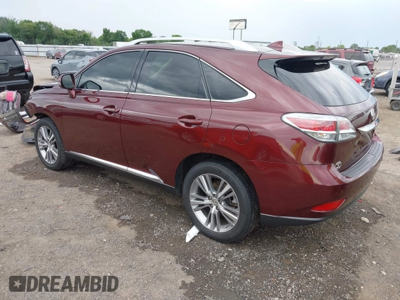 2015 Lexus RX 350 with VIN 2T2BK1BA4FC341491, listed as a IAAI auction lot 42471606 with 99,883 mi miles and . Bid and sale history available at DreamBid. Image 3.