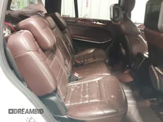 2015 Mercedes-Benz GL-Class GL 63 AMG with VIN 4JGDF7EE8FA448000, listed as a IAAI auction lot 41299617 with 124,456 mi miles. Bid and sale history available at carsss.com. Image 8.