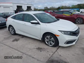 2020 Honda Civic Sedan LX with VIN 2HGFC2F69LH521681, listed as a IAAI auction lot 41664332 with 37,038 mi miles. Bid and sale history available at carsss.com. Image 1.