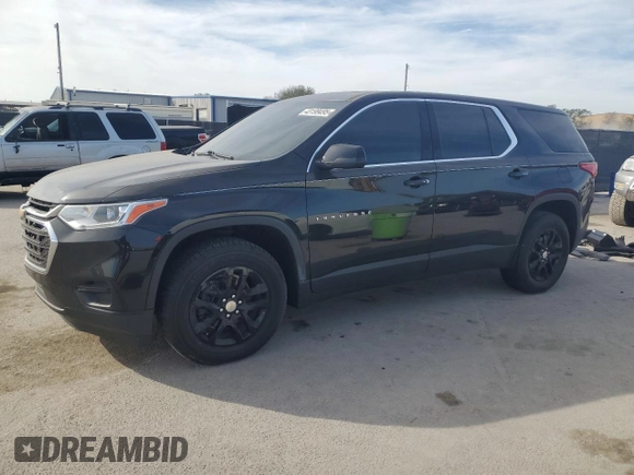 2021 Chevrolet Traverse LS with VIN 1GNERLKW3MJ181472, listed as a Copart auction lot 43199495 with Not Provided miles and Clean Title. Bid and sale history available at carsss.com. Image 1.