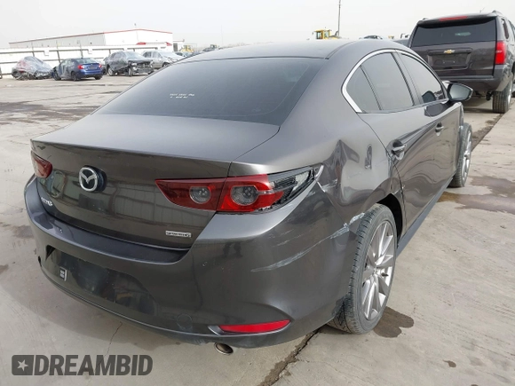 2019 Mazda 3 Select with VIN 3MZBPAAL0KM105508, listed as a IAAI auction lot 41684697 with 88,751 mi miles and . Bid and sale history available at DreamBid. Image 4.