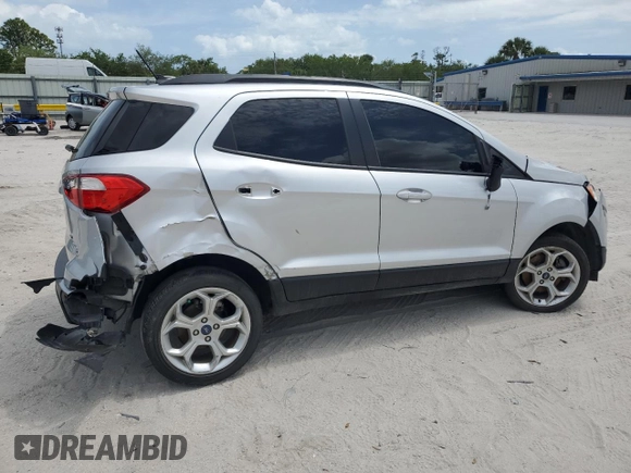 2021 Ford EcoSport SE with VIN MAJ3S2GE0MC453081, listed as a Copart auction lot 51203875 with 23,716 mi miles and Non Repairable. Bid and sale history available at carsss.com. Image 3.
