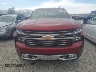 2021 Chevrolet Silverado 1500 High Country with VIN 3GCUYHET2MG141357, listed as a Copart auction lot 52708715 with 55,021 mi miles and Clean Title. Bid and sale history available at carsss.com. Image 5.