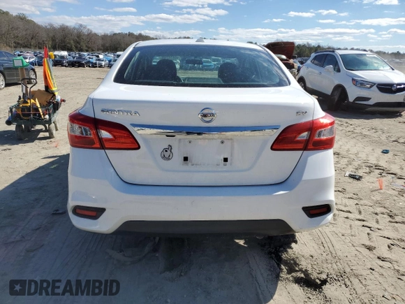 2018 Nissan Sentra SV with VIN 3N1AB7AP9JL639696, listed as a Copart auction lot 46835745 with 88,460 mi miles and Salvage Title. Bid and sale history available at carsss.com. Image 6.