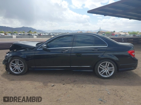 2012 Mercedes-Benz C-Class C 300 Sport with VIN WDDGF8BB6CR227922, listed as a IAAI auction lot 41950171 with 99,242 mi miles. Bid and sale history available at carsss.com. Image 13.
