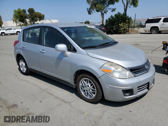 2010 Nissan Versa S with VIN 3N1BC1CP1AL408030, listed as a Copart auction lot 59906325 with 125,243 mi miles and Salvage title. Bid and sale history available at DreamBid. Image 4.