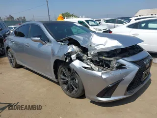 2022 Lexus ES 350 F Sport with VIN 58AGZ1B13NU125787, listed as a IAAI auction lot 42460723 with 32,092 mi miles and . Bid and sale history available at DreamBid. Image 1.