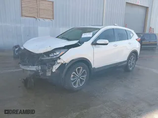 2021 Honda CR-V EX with VIN 2HKRW1H50MH422371, listed as a IAAI auction lot 40087002 with 1 mi miles. Bid and sale history available at carsss.com. Image 19.