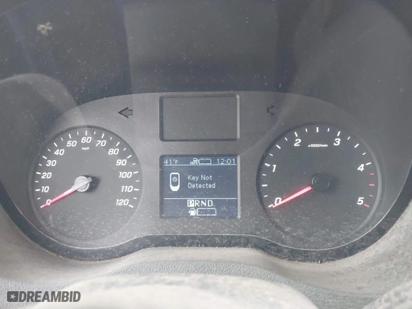 2019 Mercedes-Benz Sprinter Cargo Van with VIN WD4PF0CD5KP104611, listed as a IAAI auction lot 41256118 with 75,514 mi miles. Bid and sale history available at carsss.com. Image 7.