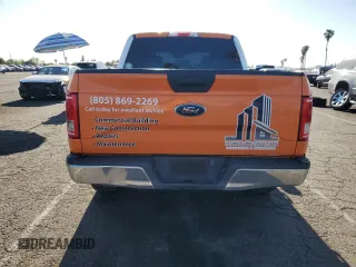 2017 Ford F-150 XL with VIN 1FTEW1C86HKD45951, listed as a Copart auction lot 52581795 with 191,663 mi miles and Clean title. Bid and sale history available at DreamBid. Image 6.
