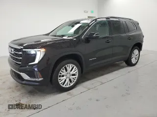 2024 GMC Acadia AWD Elevation z VIN 1GKENNKS0RJ188954, wystawiony jako Copart lot #43214805 z przebiegiem 7 270 mil mil oraz Czysty tytuł • Clean title. Historia ofert i sprzedaży dostępna na DreamBid. Obrazek 1.