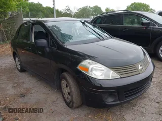 2010 Nissan Versa 1.6 with VIN 3N1CC1AP3AL391349, listed as a IAAI auction lot 42101109 with 115,738 mi miles. Bid and sale history available at carsss.com. Image 1.