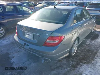 2012 Mercedes-Benz C-Class C 300 Sport with VIN WDDGF8BB4CR232133, listed as a IAAI auction lot 41610397 with 56,161 mi miles. Bid and sale history available at carsss.com. Image 4.