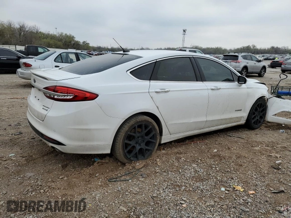 2018 Ford Fusion Hybrid Titanium with VIN 3FA6P0RU1JR151139, listed as a Copart auction lot 46028373 with 190,701 mi miles. Bid and sale history available at carsss.com. Image 3.