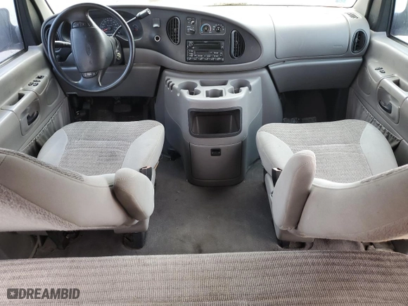 2001 Ford Econoline Wagon XL with VIN 1FBSS31L41HB19352, listed as a Copart auction lot 53101325 with 101,807 mi miles and Salvage Title. Bid and sale history available at carsss.com. Image 8.
