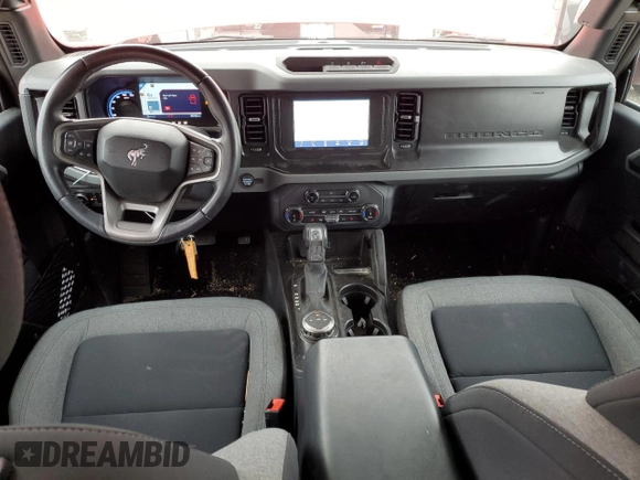 2022 Ford Bronco with VIN 1FMEE5BPXNLB09730, listed as a Copart auction lot 82258344 with 36,738 mi miles and Salvage Title. Bid and sale history available at DreamBid. Image 8.