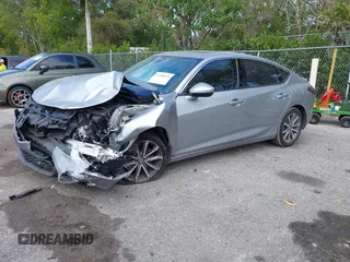2024 Acura Integra with VIN 19UDE4H29RA028985, listed as a IAAI auction lot 41598376 with 1 mi miles. Bid and sale history available at carsss.com. Image 2.