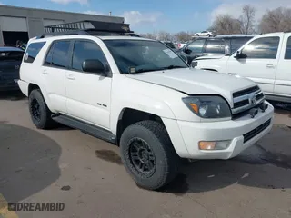 2005 Toyota 4Runner SR5 with VIN JTEBU14R750073185, listed as a IAAI auction lot 41618999 with 196,126 mi miles. Bid and sale history available at carsss.com. Image 1.