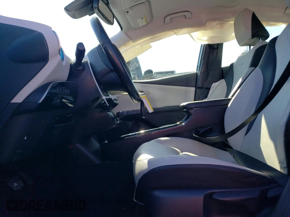 2020 Toyota Prius LE with VIN JTDL9RFU9L3019067, listed as a Copart auction lot 76759424 with 58,028 mi miles and Salvage Title. Bid and sale history available at DreamBid. Image 7.