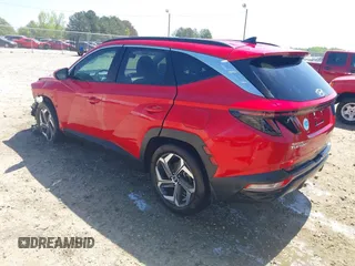 2023 Hyundai Tucson SEL with VIN 5NMJF3AE1PH165094, listed as a IAAI auction lot 42035394 with 33,226 mi miles and . Bid and sale history available at carsss.com. Image 3.