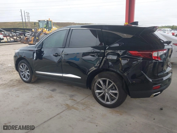 2023 Acura RDX w/Technology Package with VIN 5J8TC1H5XPL008241, listed as a IAAI auction lot 41395938 with 11,124 mi miles. Bid and sale history available at carsss.com. Image 14.