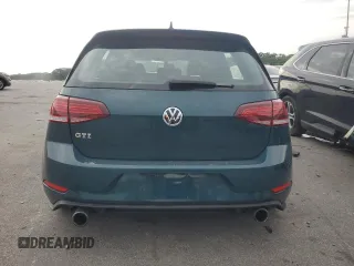 2018 Volkswagen Golf GTI S with VIN 3VW547AU1JM290412, listed as a Copart auction lot 58923474 with 60,737 mi miles and Salvage Title. Bid and sale history available at carsss.com. Image 6.