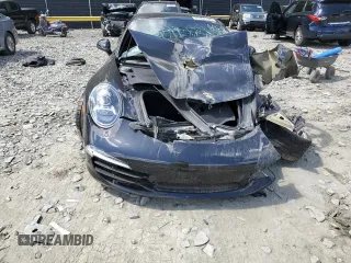 2016 Porsche 911 Carrera with VIN WP0AA2A91GS106157, listed as a Copart auction lot 69462124 with 25,998 mi miles and Salvage Title. Bid and sale history available at carsss.com. Image 5.