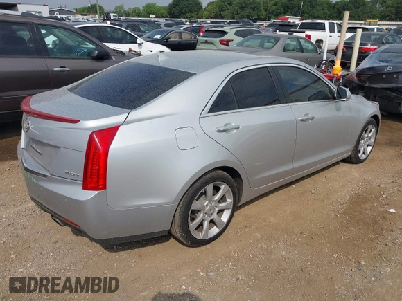 2014 Cadillac ATS Luxury RWD with VIN 1G6AB5RX7E0143954, listed as a IAAI auction lot 42156629 with 79,619 mi miles and . Bid and sale history available at DreamBid. Image 4.