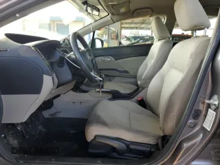 2015 Honda Civic Sedan LX with VIN 19XFB2E56FE006521, listed as a Copart auction lot 49694945 with 75,388 mi miles and Clean Title. Bid and sale history available at carsss.com. Image 7.