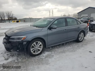 2020 Volkswagen Passat 2.0T S with VIN 1VWAA7A33LC014252, listed as a Copart auction lot 42534095 with 52,303 mi miles and Salvage Title. Bid and sale history available at carsss.com. Image 1.