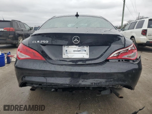 2018 Mercedes-Benz CLA 250 with VIN WDDSJ4EB5JN605679, listed as a Copart auction lot 39703874 with 77,536 mi miles and . Bid and sale history available at DreamBid. Image 6.