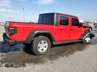 2020 Jeep Gladiator Sport S z VIN 1C6HJTAG4LL162110, wystawiony jako Copart lot #51546565 z przebiegiem 67 948 mil mil oraz Szkoda całkowita • Salvage title. Historia ofert i sprzedaży dostępna na DreamBid. Obrazek 3.