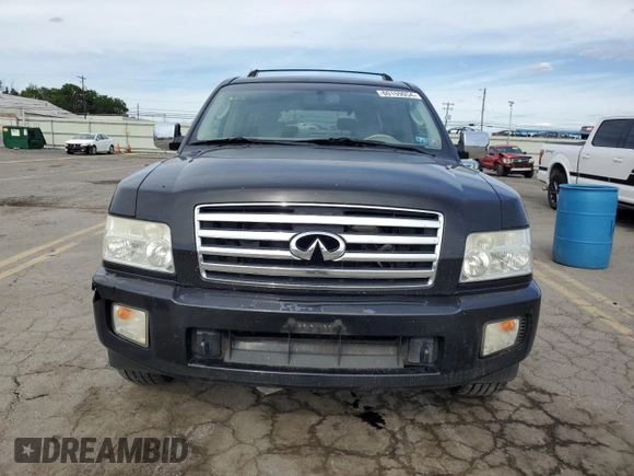 2007 Infiniti QX56 with VIN 5N3AA08C57N803676, listed as a Copart auction lot 60159054 with 216,320 mi miles and Salvage Title. Bid and sale history available at carsss.com. Image 5.