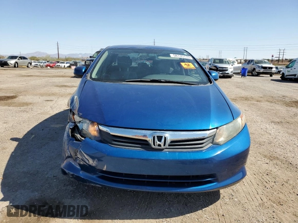 2012 Honda Civic LX с VIN 19XFB2F52CE304431, выставлен на аукционе Copart как лот 58135115 с пробегом 72 780 миль миль и Списание • Salvage title. История ставок и продаж доступна на DreamBid. Изображение 5.