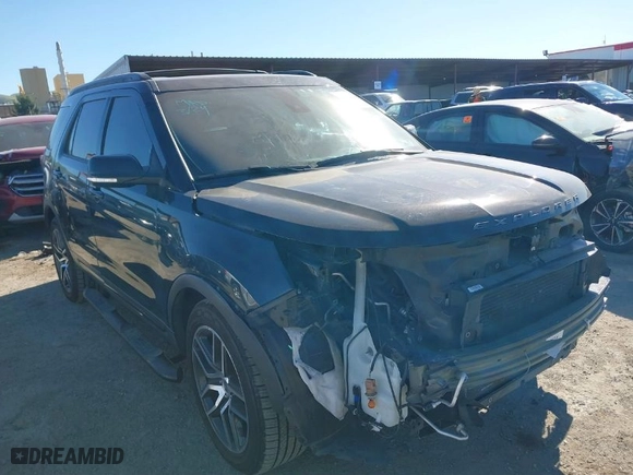 2019 Ford Explorer Sport with VIN 1FM5K8GTXKGB40710, listed as a IAAI auction lot 41840260 with 55,282 mi miles. Bid and sale history available at carsss.com. Image 1.
