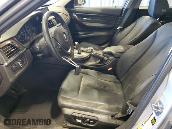2015 BMW 3 Series 328i xDrive with VIN WBA3B5C5XFF962062, listed as a Copart auction lot 53622495 with 61,575 mi miles and Salvage Title. Bid and sale history available at carsss.com. Image 7.