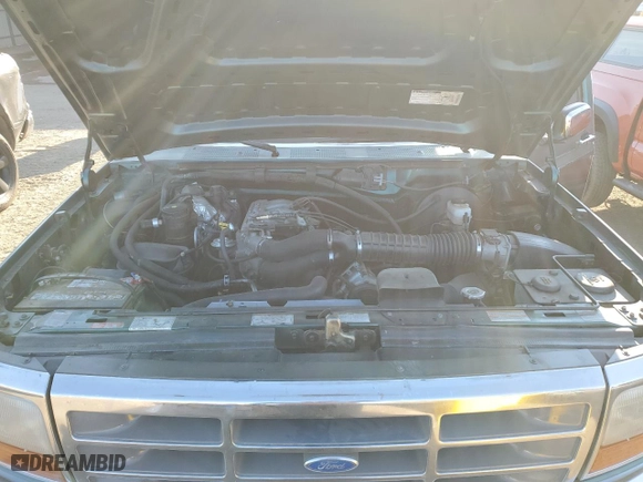 1996 Ford F-150 Special with VIN 1FTEF15N3TLA46360, listed as a Copart auction lot 74585994 with 223,449 mi miles and Non Repairable. Bid and sale history available at carsss.com. Image 11.