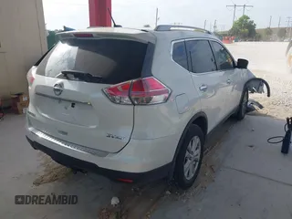 2015 Nissan Rogue SL with VIN 5N1AT2MV5FC878040, listed as a IAAI auction lot 41968061 with 124,352 mi miles and . Bid and sale history available at carsss.com. Image 4.