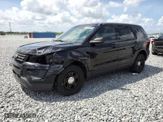 2016 Ford Utility Police Interceptor with VIN 1FM5K8AR8GGA01938, listed as a Copart auction lot 50397565 with NaN miles and Salvage Title. Bid and sale history available at carsss.com. Image 1.