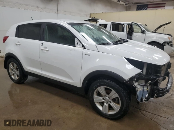 2012 Kia Sportage LX with VIN KNDPBCA26C7317822, listed as a Copart auction lot 53631325 with 248,562 mi miles and Clean Title. Bid and sale history available at DreamBid. Image 4.
