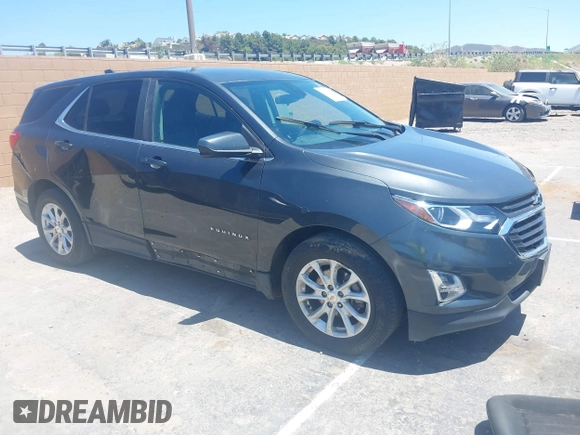 2021 Chevrolet Equinox LT z VIN 2GNAXKEV1M6165950, wystawiony jako IAAI lot #42221591 z przebiegiem Nie podano mil oraz . Historia ofert i sprzedaży dostępna na DreamBid. Obrazek 1.