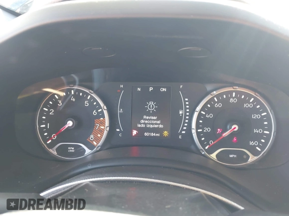 2020 Jeep Renegade Latitude with VIN ZACNJABB4LPL84593, listed as a IAAI auction lot 41645340 with 60,184 mi miles and . Bid and sale history available at DreamBid. Image 7.