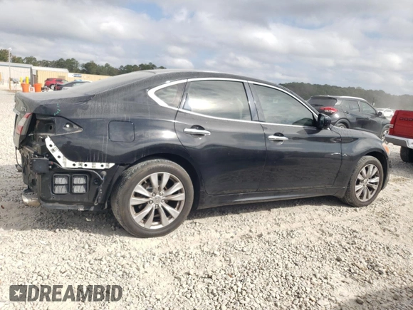 2011 Infiniti M37 with VIN JN1BY1AR7BM373474, listed as a Copart auction lot 78439854 with 147,235 mi miles and Salvage Title. Bid and sale history available at carsss.com. Image 3.