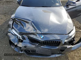 2015 BMW 2 Series M235i xDrive with VIN WBA1J9C5XFV370961, listed as a Copart auction lot 78313054 with 99,245 mi miles and Salvage Title. Bid and sale history available at carsss.com. Image 12.