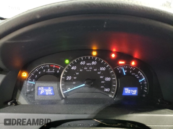 2013 Toyota Camry L with VIN 4T1BF1FK6DU293550, listed as a Copart auction lot 49683615 with 120,748 mi miles and Salvage Title. Bid and sale history available at carsss.com. Image 9.