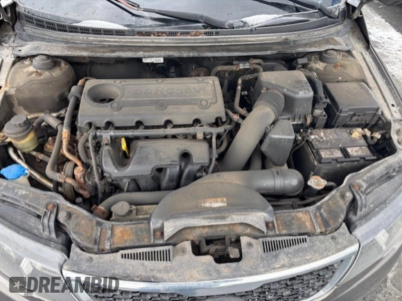 2011 Kia Forte EX with VIN KNAFU4A29B5318255, listed as a Copart auction lot 45891335 with 154,271 mi miles and Salvage Title. Bid and sale history available at carsss.com. Image 11.